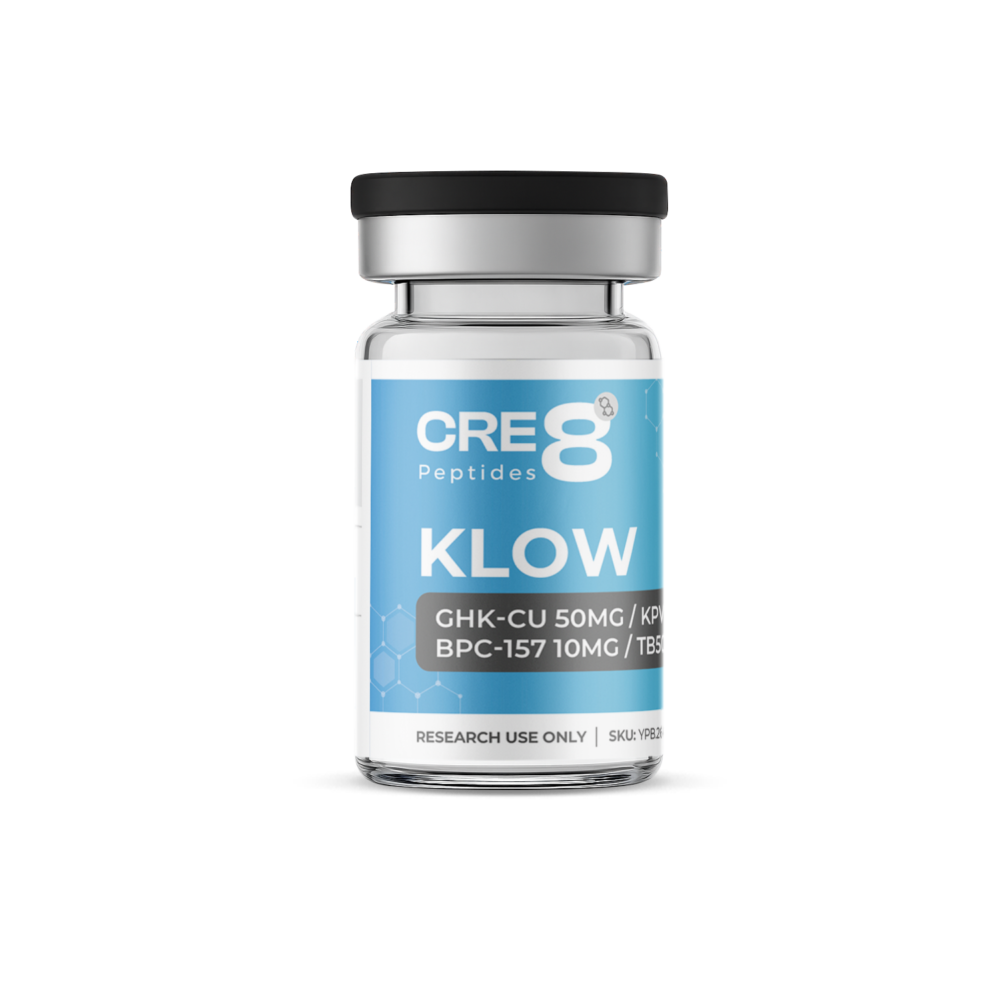 KLOW - GHK-Cu (50mg) / KPV (10mg) / BPC-157 (10mg) / TB500 (10mg)